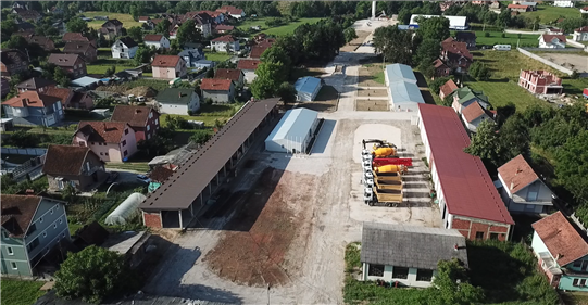 Novi Pazar-Tutin Straßenbauarbeiten