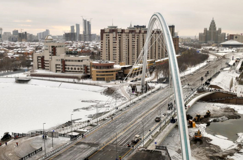 RECONSTRUCTION OF ISHIM RIVER BRIDGE IN BATIR STREET IN ASTANA CITY