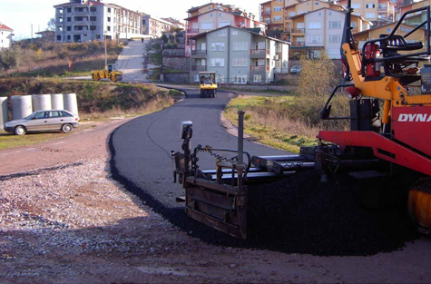 CONSTRUCTION WORK OF ASPHALT WEARING BINDER COURSE IN SEVERAL STREETS AND AVENUES OF DEGİRMENDERE TOWN