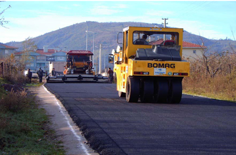 CONSTRUCTION WORK OF ASPHALT WEARING BINDER COURSE IN SEVERAL STREETS AND AVENUES OF DEGİRMENDERE TOWN