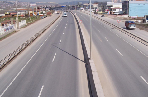 KOCAELİ-GÖLCÜK DEPREM BÖLGELERİ YOL YAPIMI