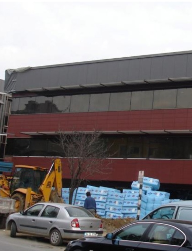 Coca cola Service Building Construction Area