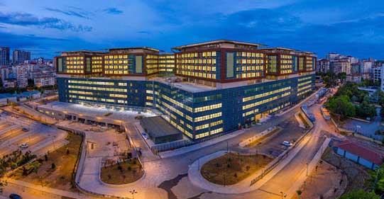 Le projet de Construction de L’hôpital de Formation et de Recherche de Goztepe est réalisé par T.R.