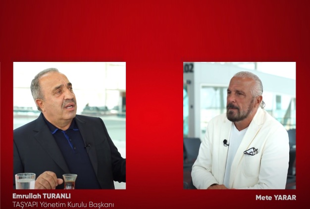 Mete YARAR Kıbrıs Ercan Havalimanı'nda, Yönetim Kurulu Başkanı Emrullah TURANLI ile söyleşi yaptı.